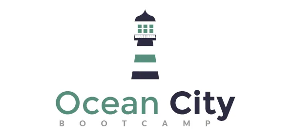 Ocean City Bootcamp logo design